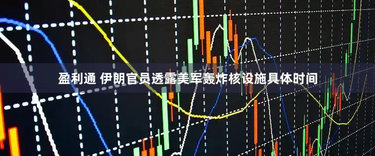 盈利通 伊朗官员透露美军轰炸核设施具体时间